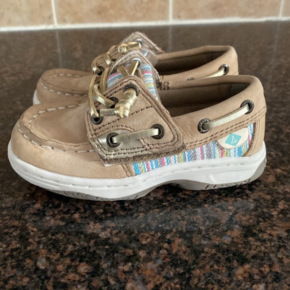 Sperry Top-Sider Ivyfish Jr. toddler girl’s size 6 boat shoes like new - Picture 5 of 9